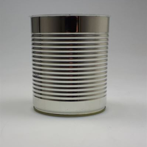 800 ml conservenblik beide kanten gesloten